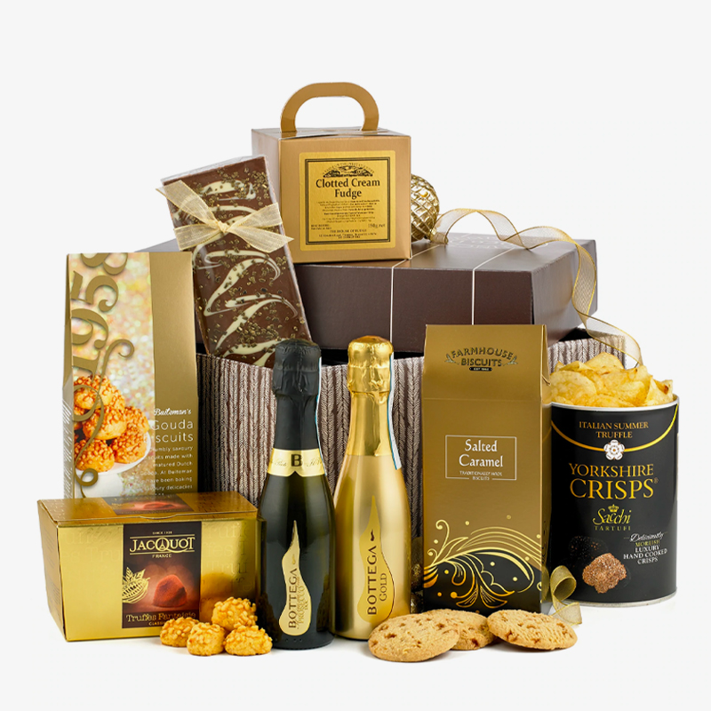 Sparkle Mini Prosecco Hamper by The Classic Hamper Co.Ladies| Bookblock Sparkle Mini Prosecco Hamper by The Classic Hamper Co.Ladies| Bookblock