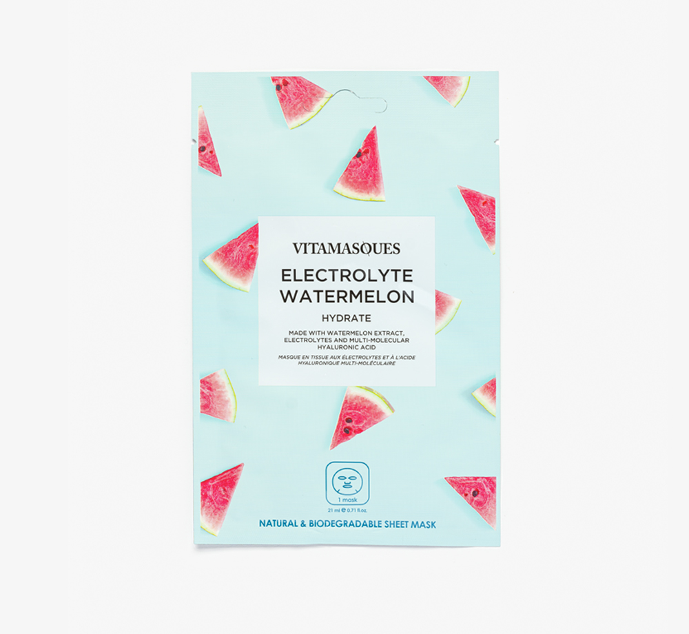 Electrolyte Watermelon Hydrating Sheet Mask by VitamasquesPamper| Bookblock