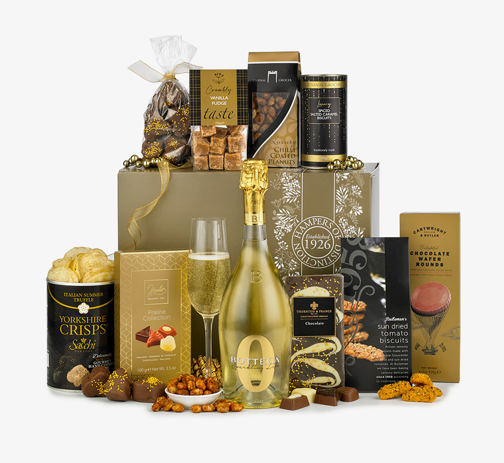 Elegance Sparkling Gift Box (Alcohol Free) by The Classic Hamper Co.Gift| Bookblock