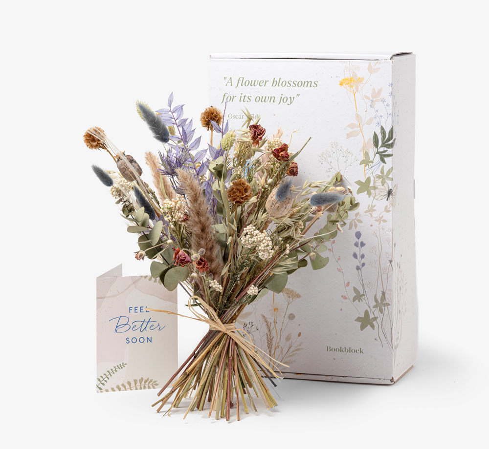 Sympathy Large Dried Flower Bouquet by Bookblock FloristsCorporate Gifts| Bookblock