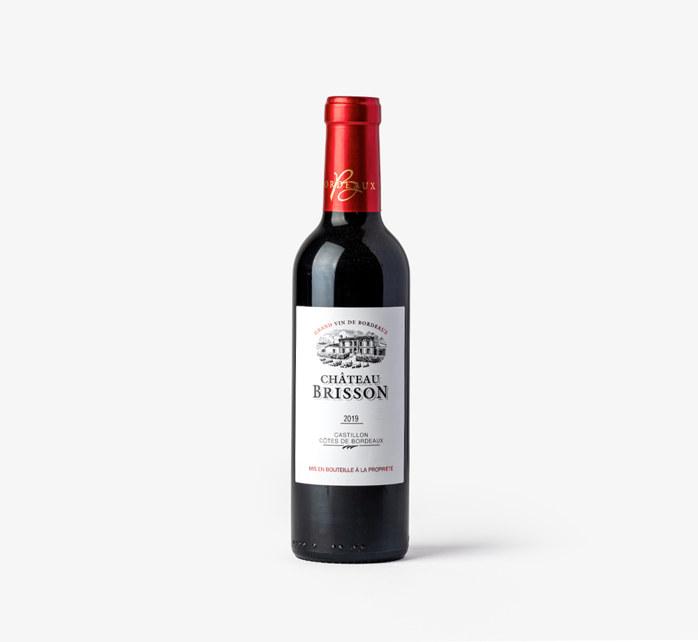 Castillon Côtes de Bordeaux 2019 37.5cl by Château BrissonCorporate Gifts| Bookblock