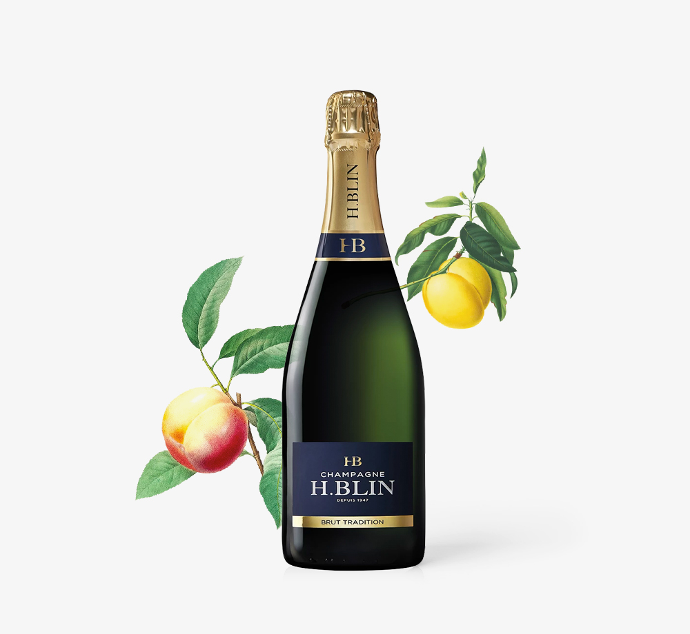 Brut Tradition Champagne 37.5cl by H.BlinCorporate Gifts| Bookblock