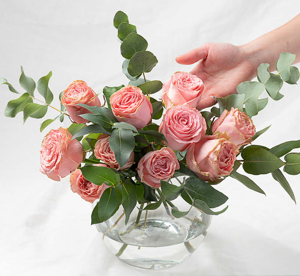 Valentine Fresh Flower Bouquet by Bookblock FloristsGift| Bookblock
