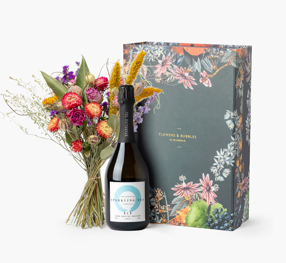 Alcohol Free ‘Flowers & Bubbles’ by Flowers & BubblesGift Box| Bookblock