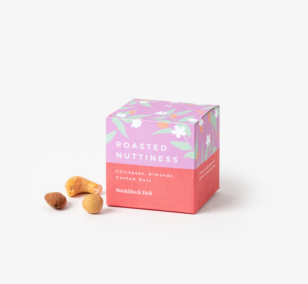 Roasted Nuttiness Snack Box by Bookblock DeliCorporate Gifts| Bookblock